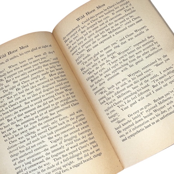 Vintage Book~WILD HORSE MESA~Zane Grey - Picture 7 of 8